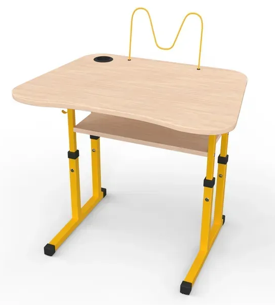 Стіл учнівський №4-7/700х500 Трапеція МФ Вересень